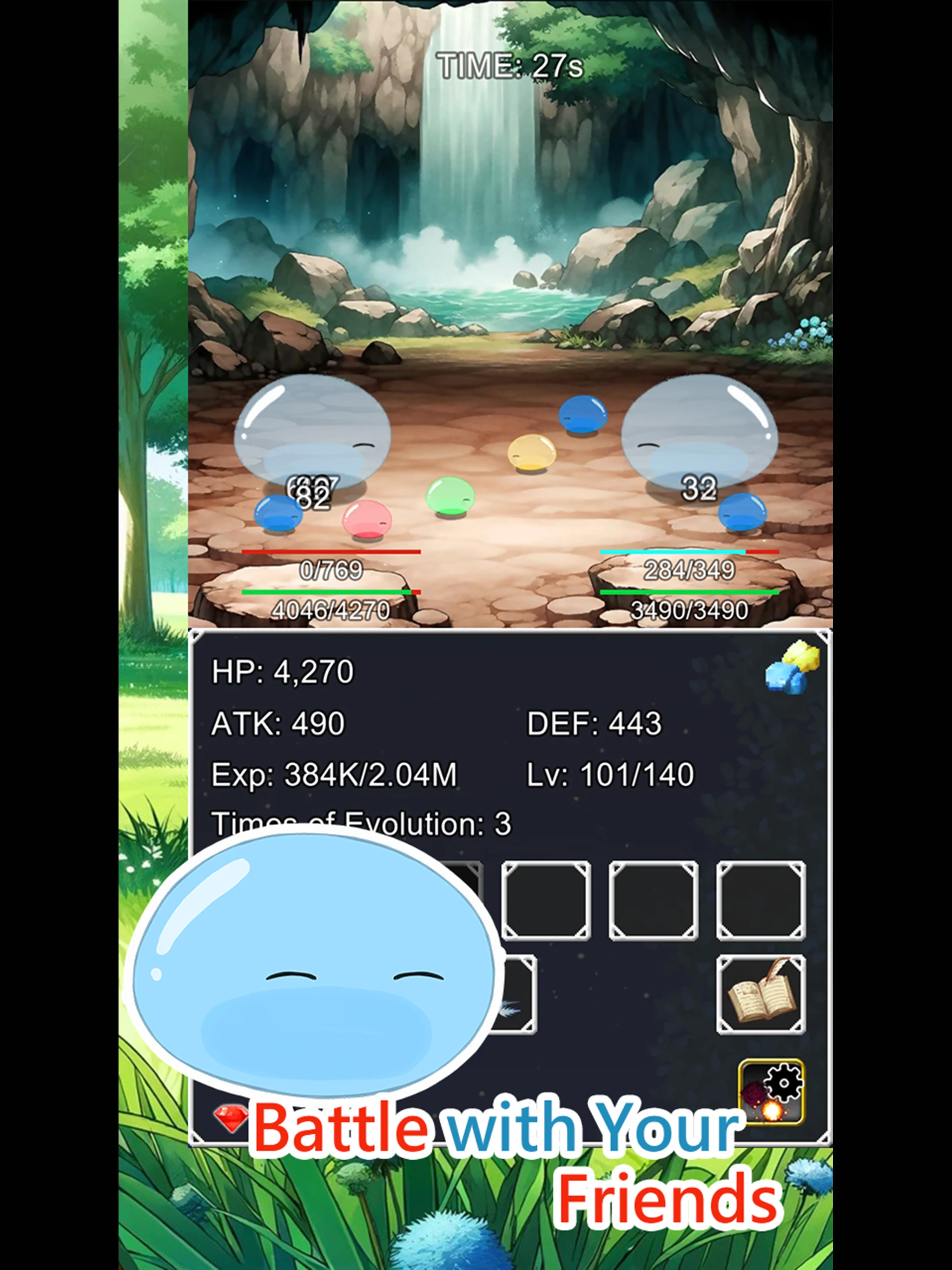 Slime Evolutionary Path 2 screenshot