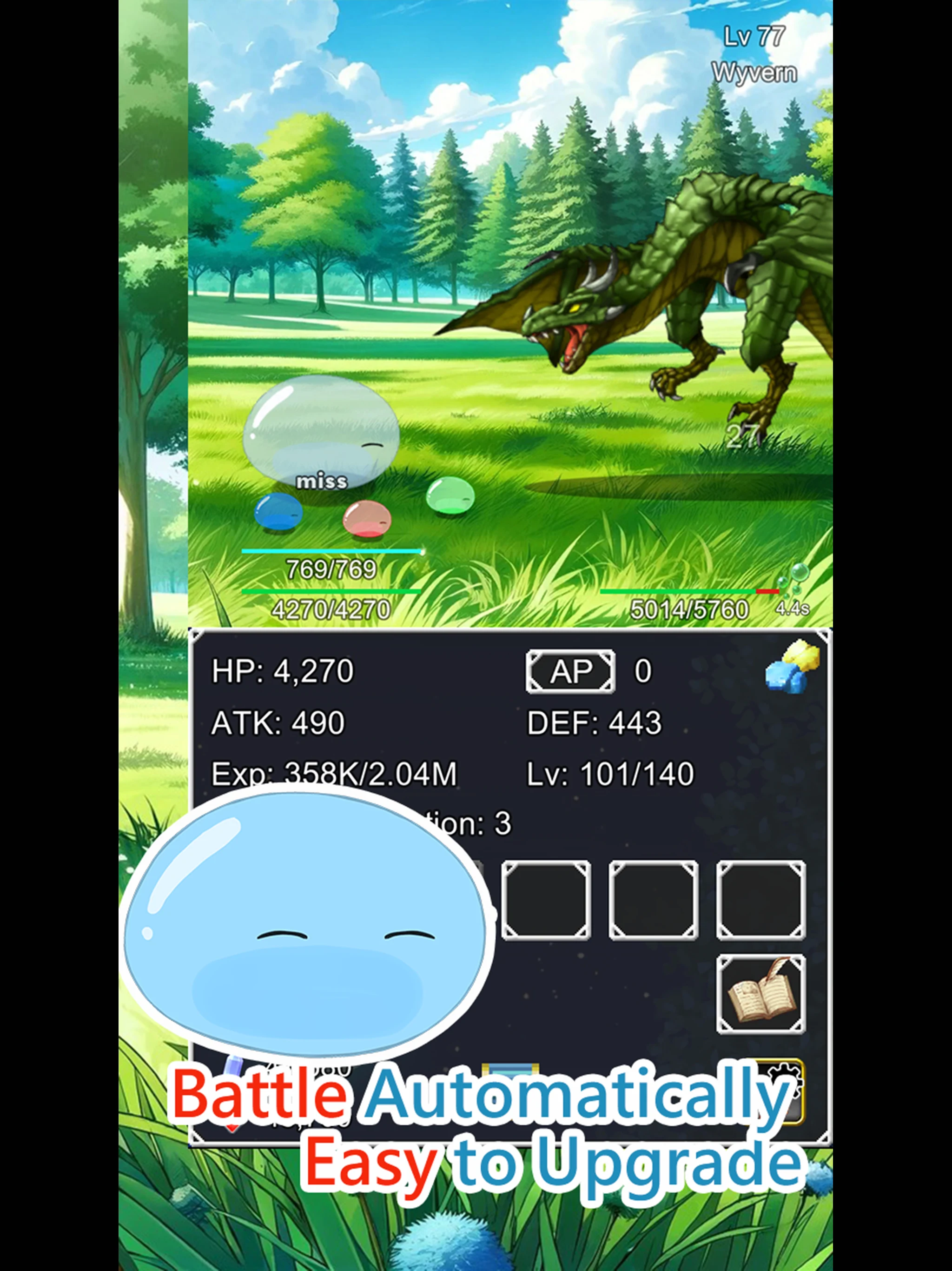 Slime Evolutionary Path 2 screenshot